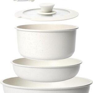 Pots and Pans Set Non Stick Cookware Sets Nonstick Detachable Handle