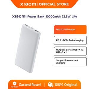Xiaomi Power Bank 22.5W 10000mAh Lite | Max 22.5W Output | PD & QC3+ fast-charging | Support low-current charging | [Official Store]