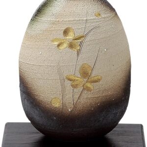 Marui Seito Shigaraki Ware Hechimon Flower Vase