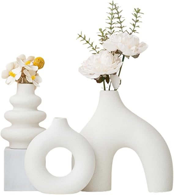 Scandinavian Style Vase Set of 3