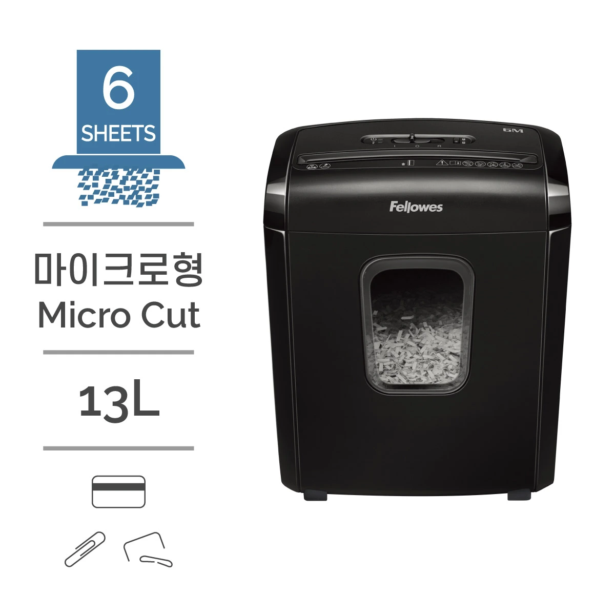 Fellowes Paper Shredder 6M