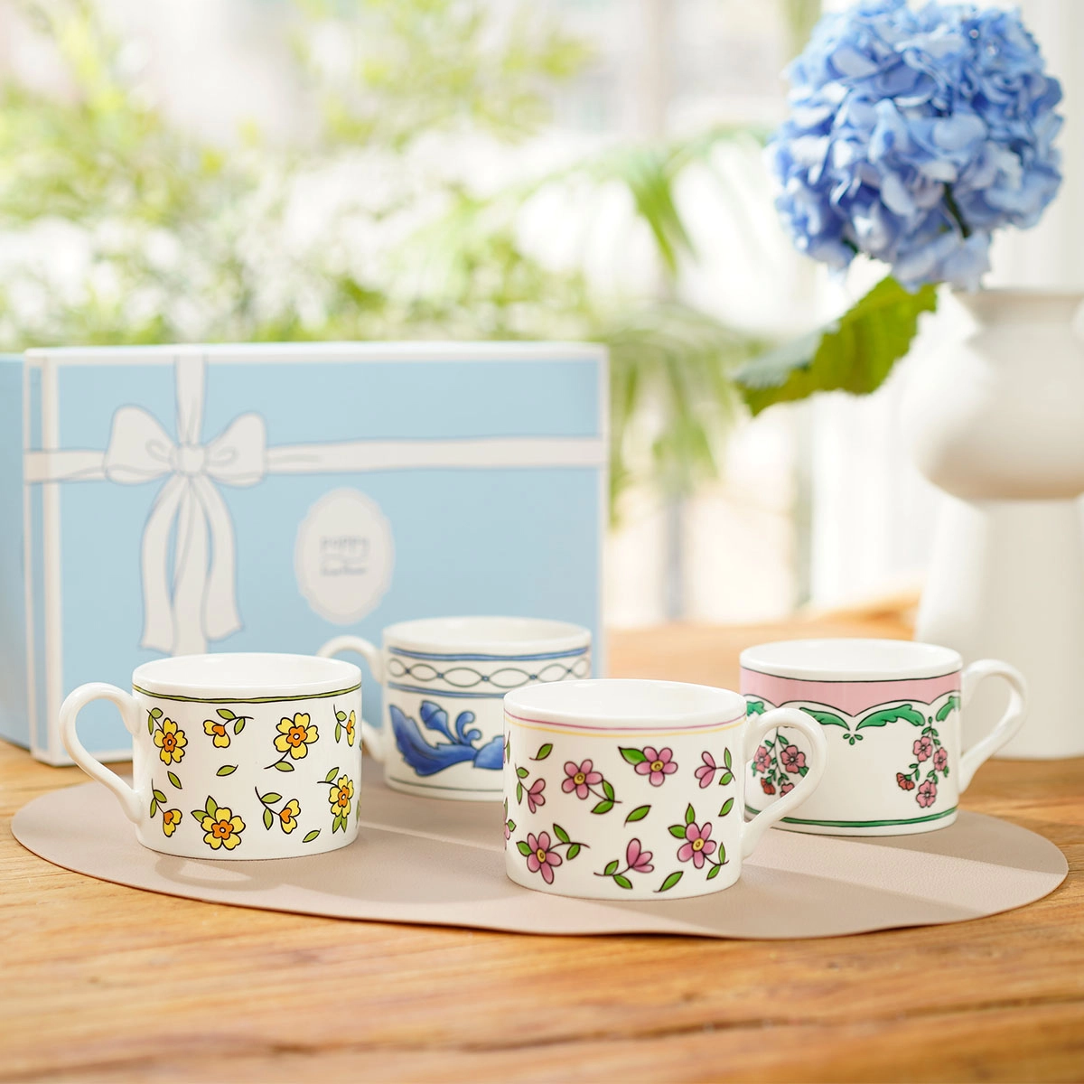 Maison Objet Poppy From Flower Volume Mug 350ml 4P