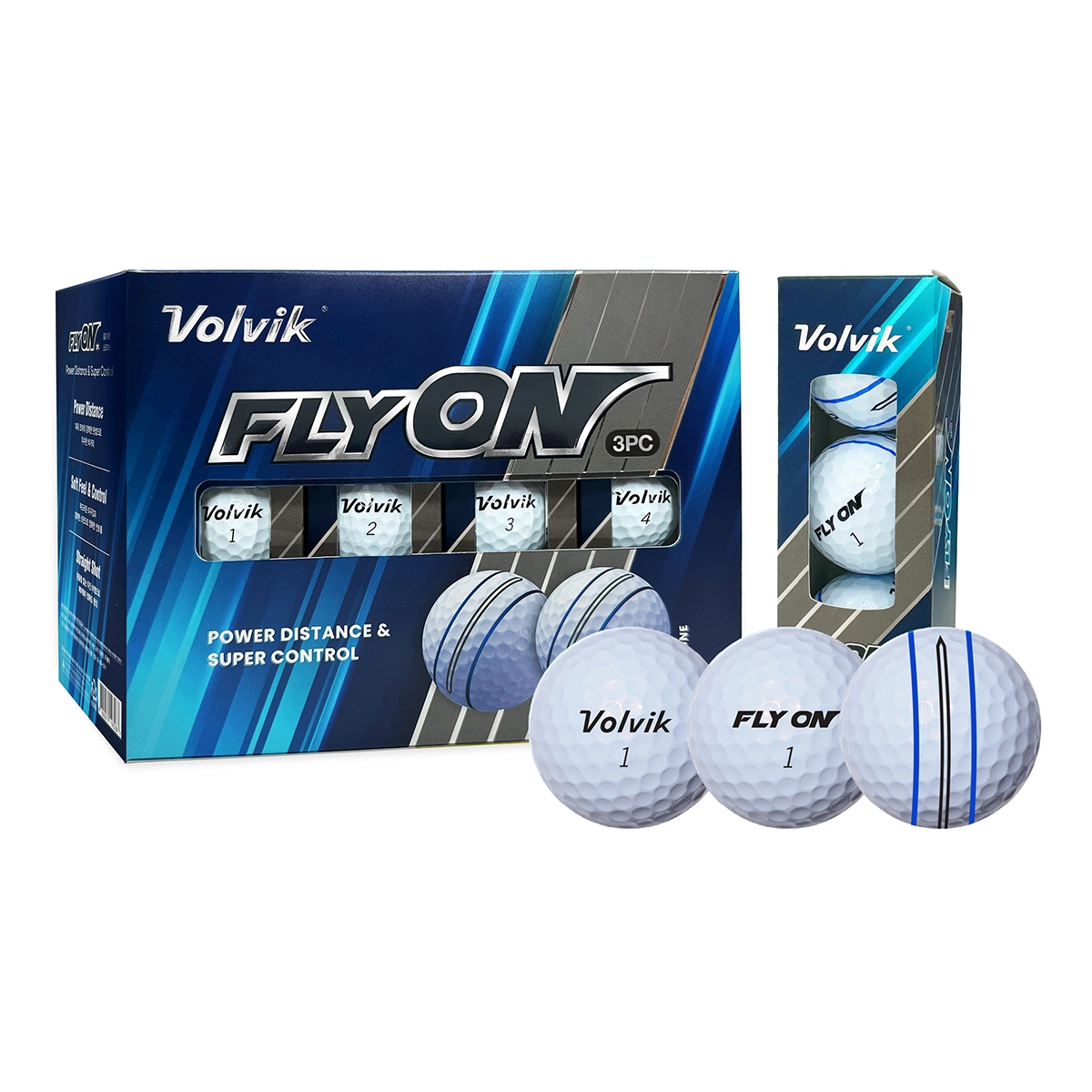 Volvik 3-piece Golf Ball 24ea