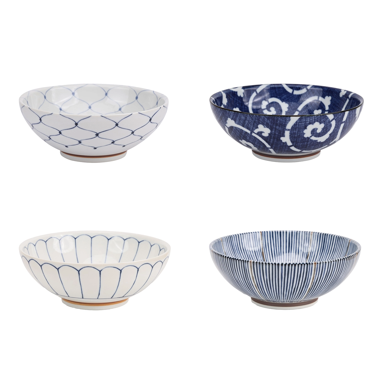 Attic&Base Wide Noodle Bowl 4P