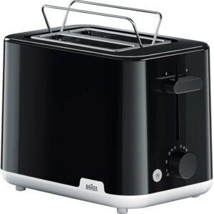 Slice Toaster with warming rack