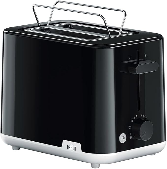 Slice Toaster with warming rack