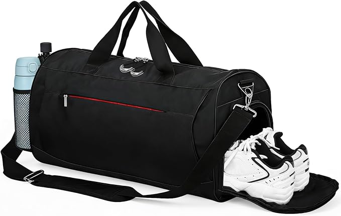 Sports Bag with Shoes Compartment & Wet Pocket