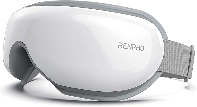 Eye Mask with Heat, Bluetooth Music, Face Massager