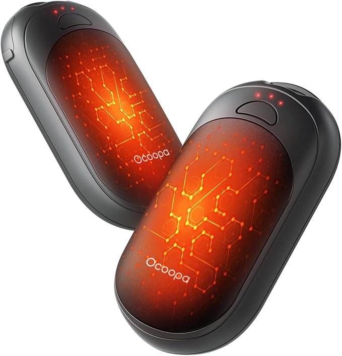 2in1 Magnetic Rechargeable Hand Warmers 2 Pack