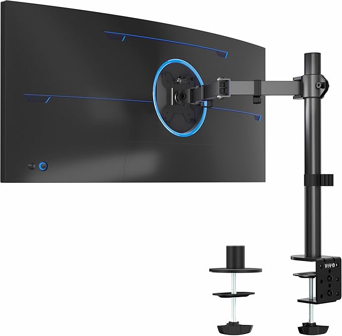 Single Monitor Arm Desk Mount (Screens up to 32 inch-38 inch)