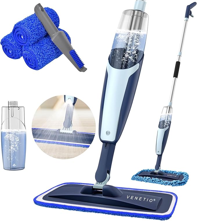 Microfiber Spray Mop with Refillable Sprayer