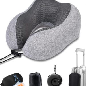 Comfort Travel Neck Pillow for Airplane Essentials