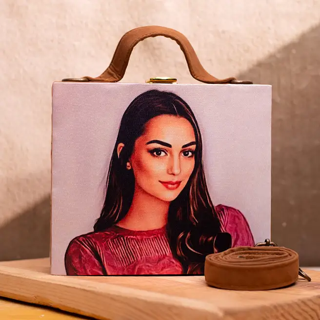 Personalised Suitcase Clutch