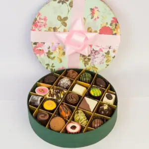Luxury Chocolate Floral Gift Box