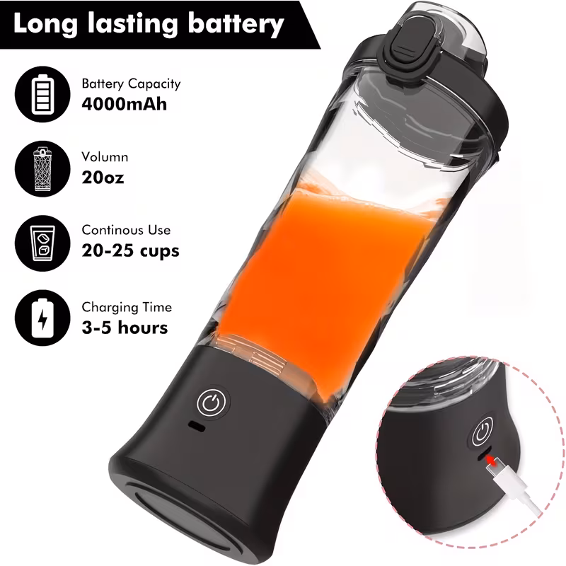 Portable Personal Blender Compatible for Shakes & Smoothies