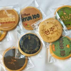 Round Photo Cookies (5 pcs)