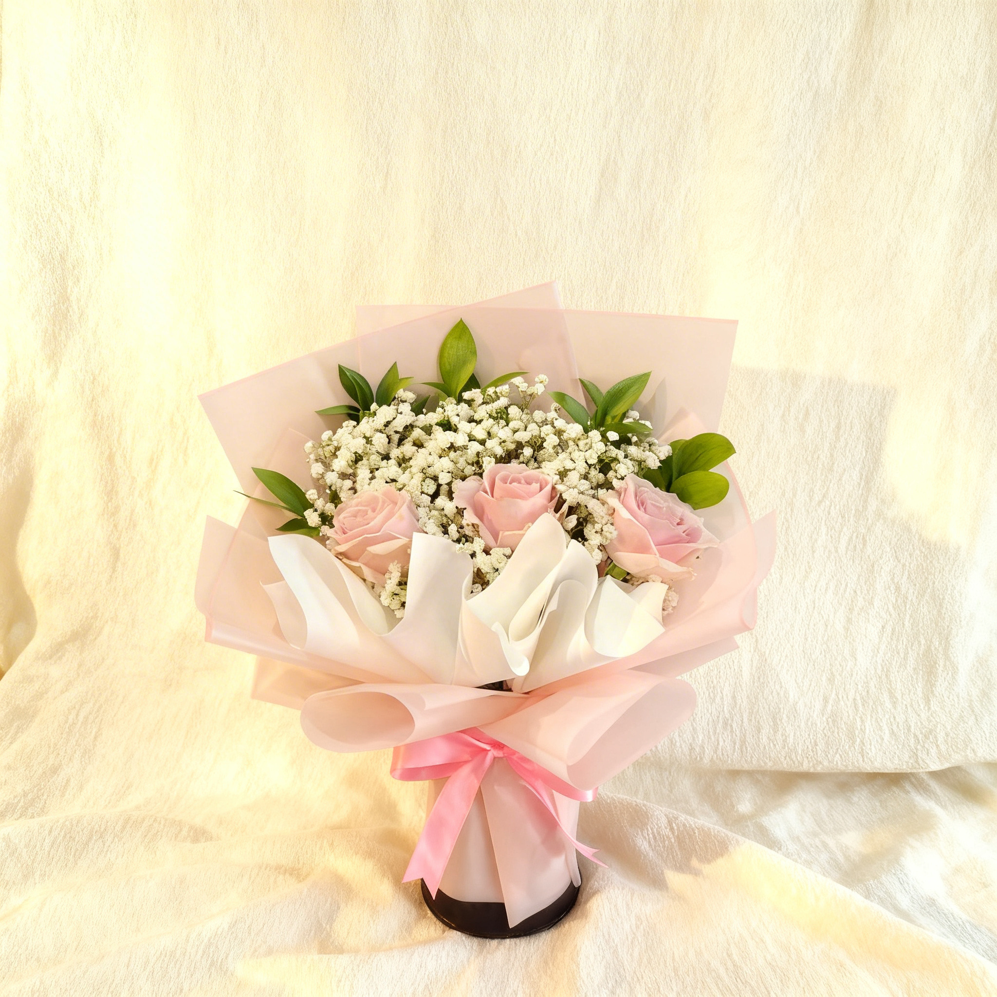 Pink Roses Bouquet