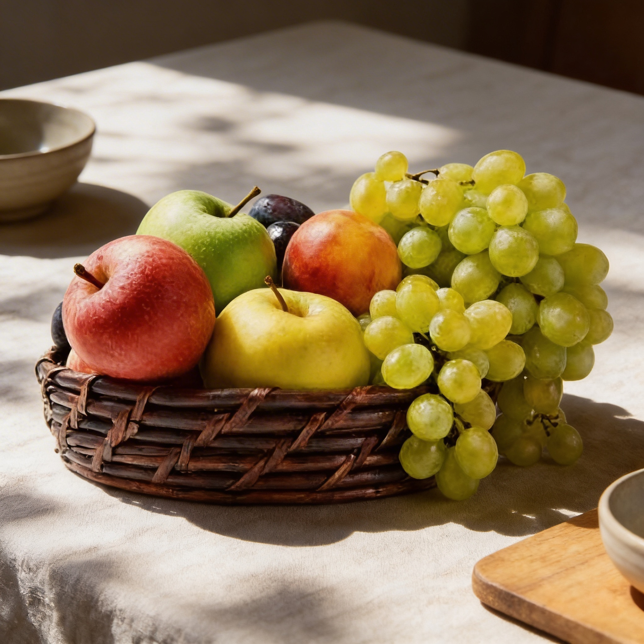 Simple and Healthy Fruit Basket