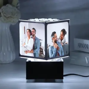 Personalised Rotating Photo Lamp
