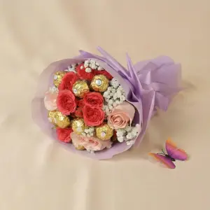 Roses & Chocolate Gift for Her