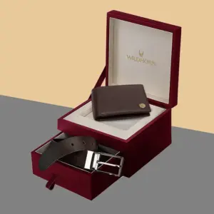 Premium Wallet & Belt Set