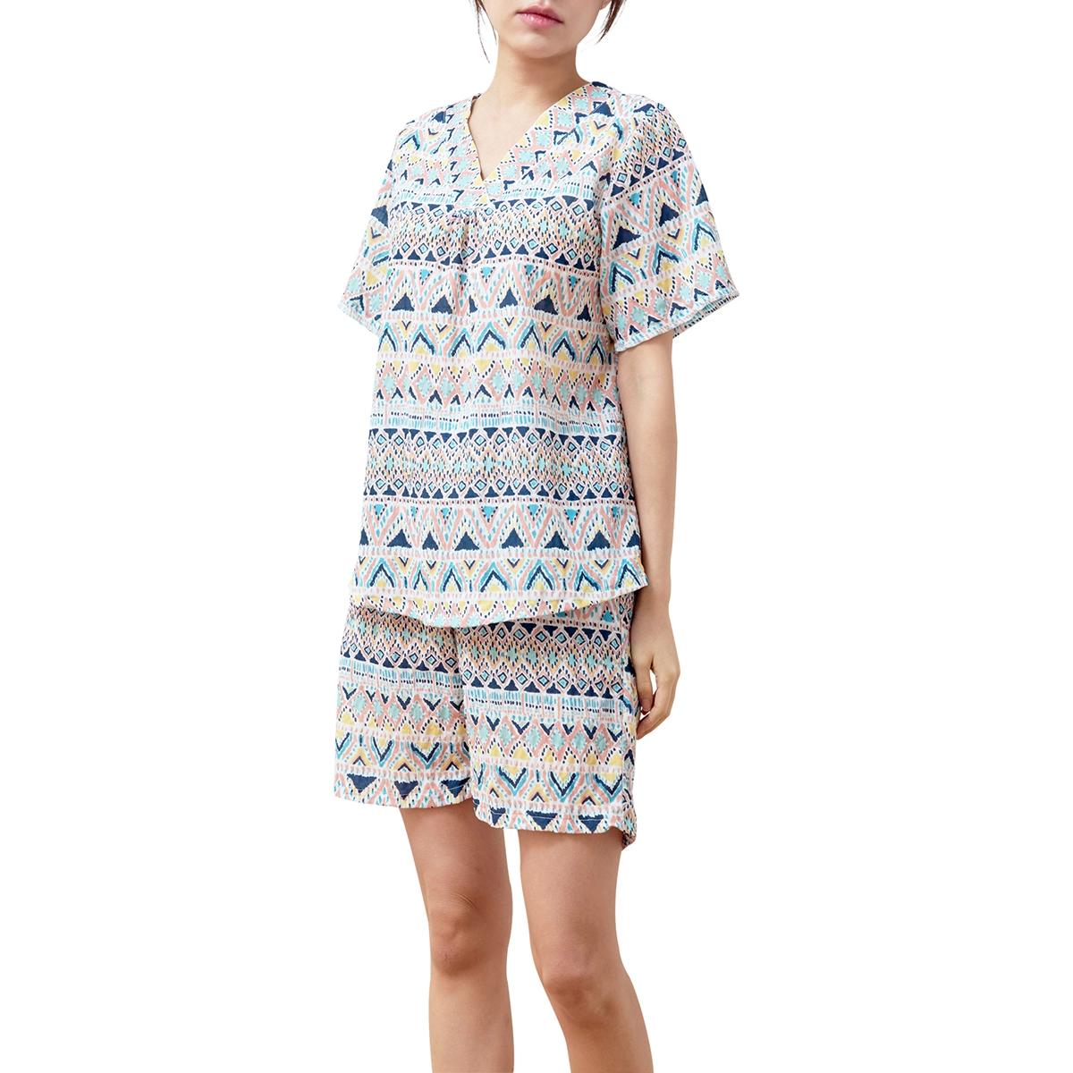Venus Women's Ethnic Pajama Set