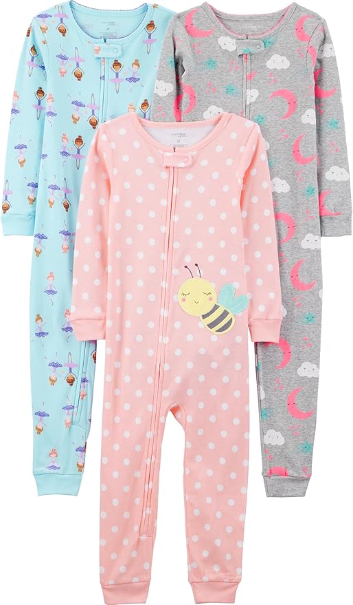 Footless Cotton Pajamas