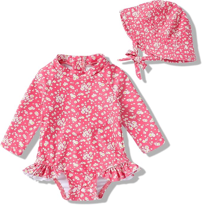 Infant Baby Girl Swimsuit One-Piece