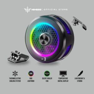 Magnetic Phone Cooler Fan with Bracket