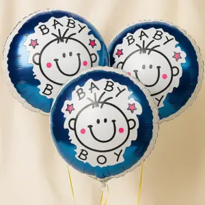 Bouquet of 3 It's Boy Balloon