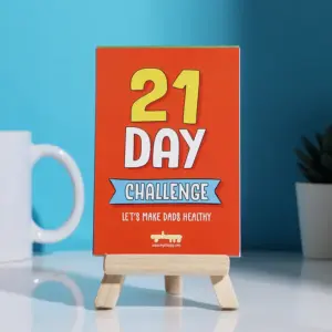 Father’s Day 21-Day Fitness Challenge Easel Gift