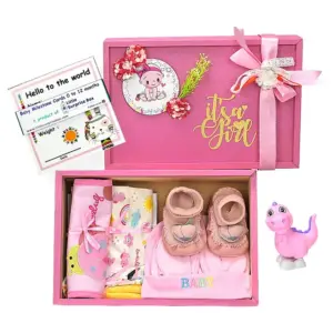 Little Surprise Box For Newborn- Blush Pink