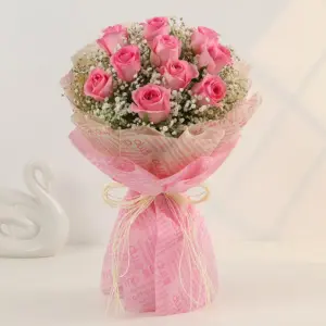 Blushing Bloom Bouquet