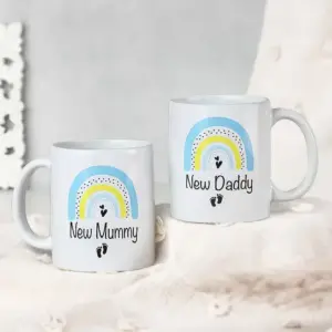 New Mom & Dad Keepsake Mugs