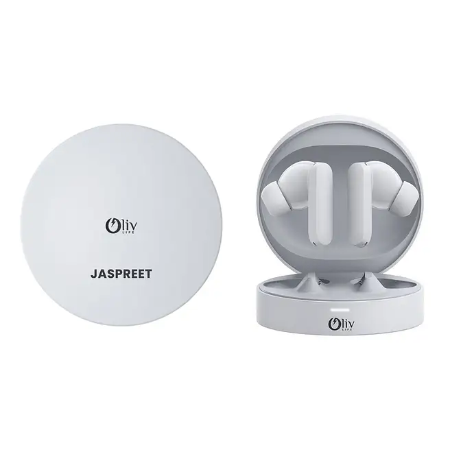 Olivlife Orbit Personalised Bluetooth Earbuds