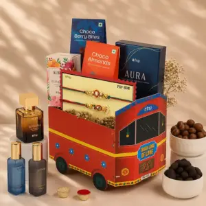 Truckload of Love Bhaiya Bhabhi Rakhi Hamper